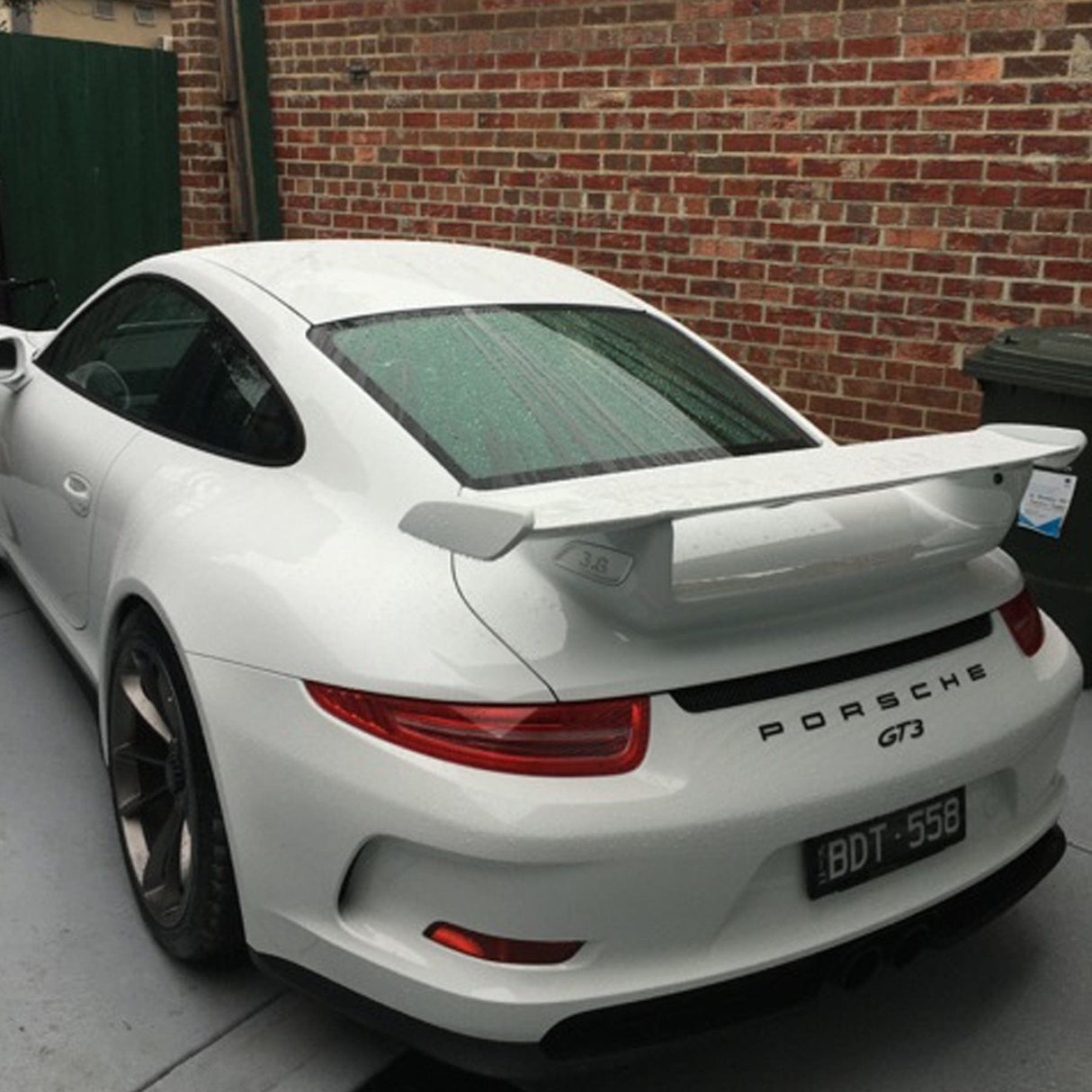 2016-2019 Porsche 911 GT3 RS 2 mirrors OutdoorX Custom Outdoor Car Cover