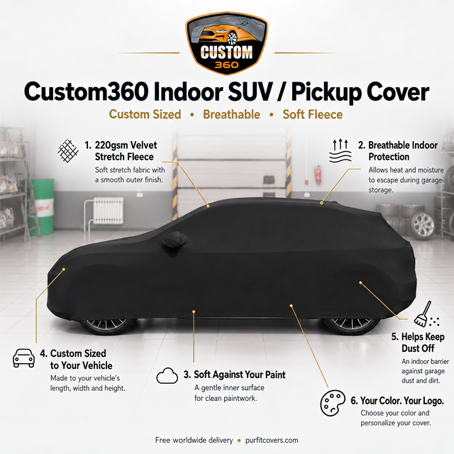 Custom360 Indoor SUV and Pickup Cover