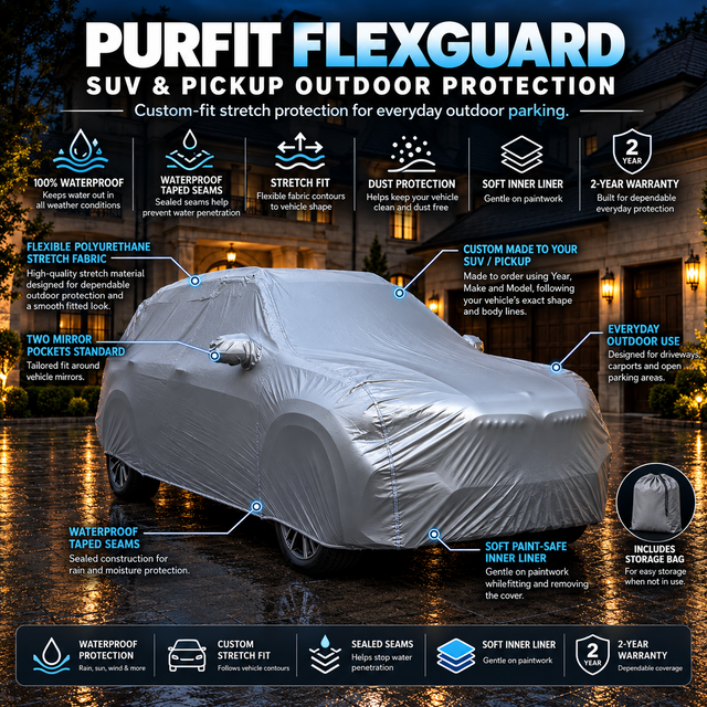 Purfit FlexGuard SUV and Pickup Outdoor Protection