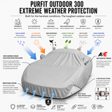 2024-2026 Zeekr 7X, 2 mirrors Outdoor 300 Custom Outdoor Car Cover