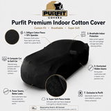 2007-2017 Lexus LS460 4dr Sedan, w/aerial pocket 2 mirrors Purfit Indoor Custom Car Cover
